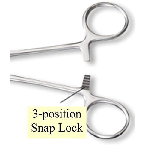 Engineer Locking Scissor Clamp Hemostat (Curved Point) PH-04-Daitool