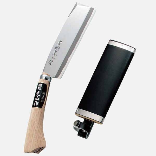 Hounen Kihan Japanese Double-Edged Nata Hatchet 180mm HT-3512