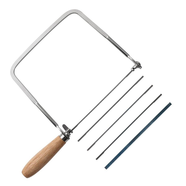 Kakuri Promate Coping Saw With 5 Blades For Wood & Metal 300mm