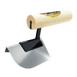 Kaneshika 3mm Edge External Corner Trowel With Wood Handle-Daitool