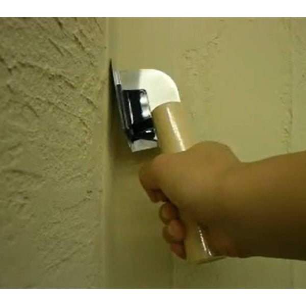 Kaneshika 3mm Edge Internal Corner Trowel With Wood Handle