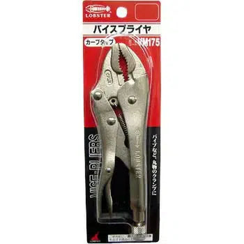 Lobster Curved-Jaw Non-Slip Vise Grips Locking Pliers-Daitool