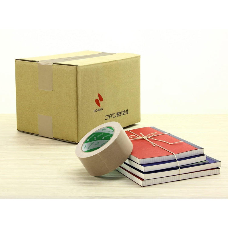 Nichiban Cloth Packing Tape (Yellow Ocher) 50mm×25m No.121-Daitool