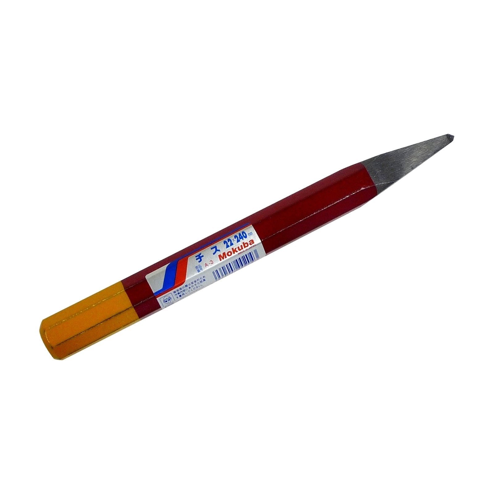 Mokuba Carbon Steel Diamond Point Chisel 10mm-32mm A-3