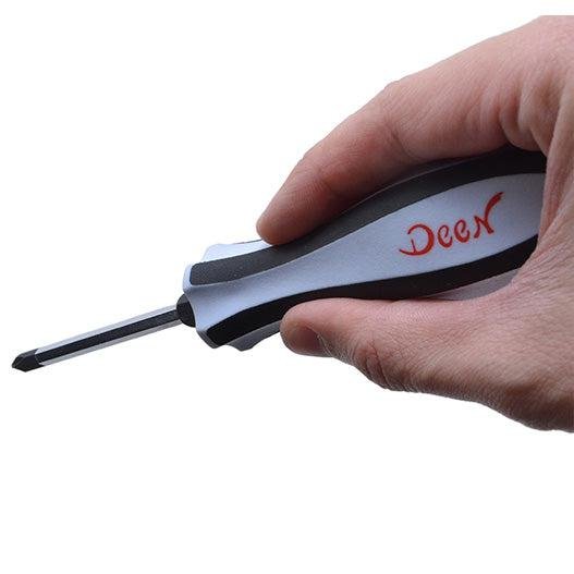Deen Demolition Screwdriver Set With Hex Bolsters (6 Pieces)
