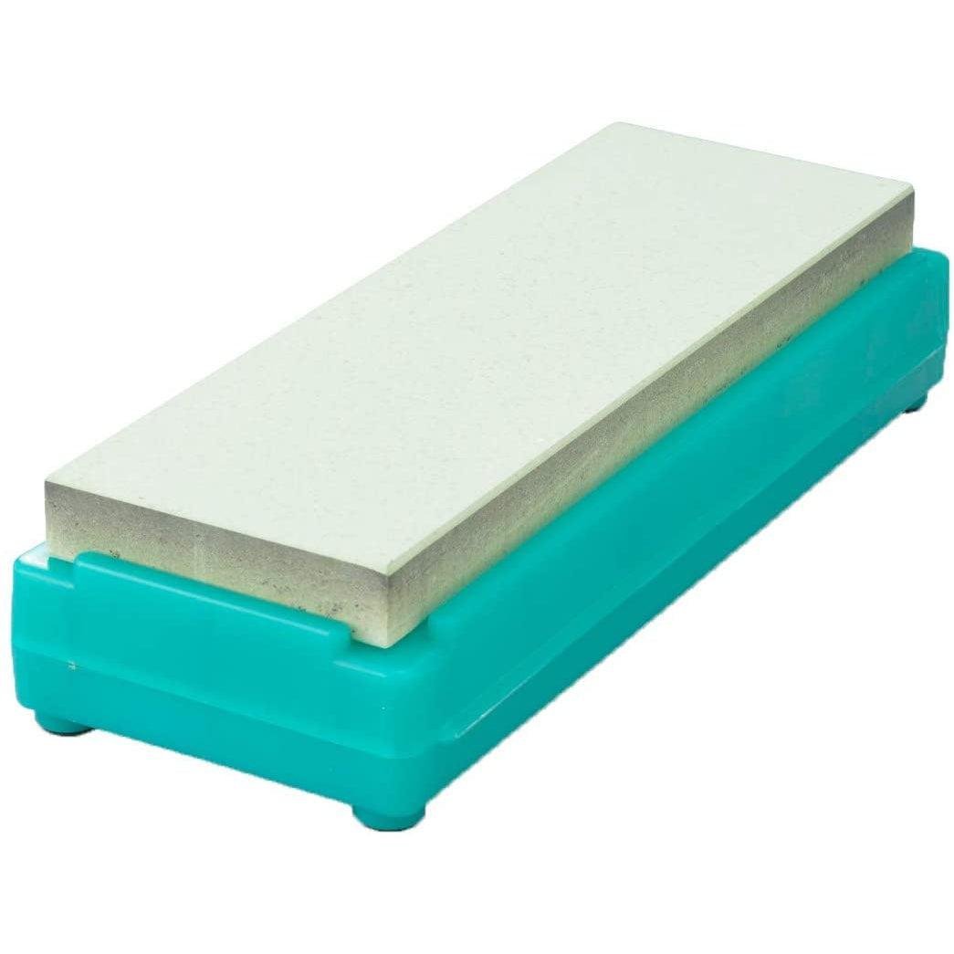 Shapton M15 Green #2000 Grit Whetstone - Medium Finish Sharpening Stone With Wooden Base