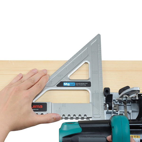 Tajima 90°/45° Magnesium Die Cast Circular Saw Guide MRG-M9045M