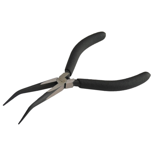 Deen Bent Nose Needle Nose Pliers Smooth Jaw Jewelry Pliers