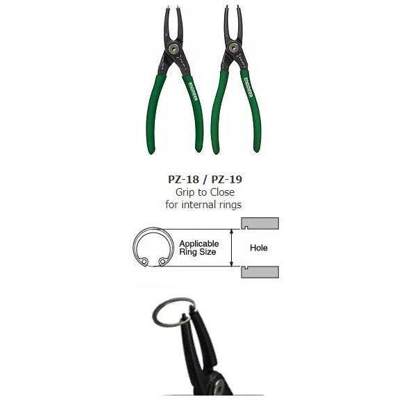 Engineer Snap Ring Pliers PZ-18-Daitool