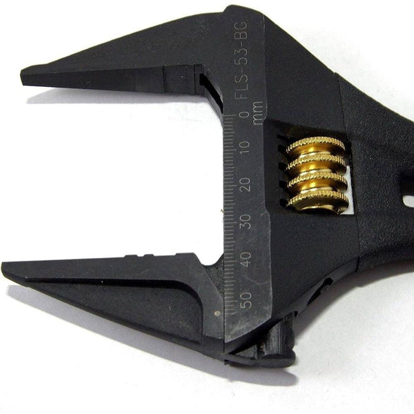 Fujiya Kurokin Stubby Adjustable Monkey Wrench FLS-53-BG