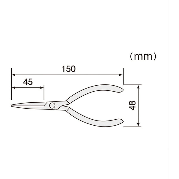 Engineer E-Ring (φ3~4mm) Pliers PZ-01-Daitool