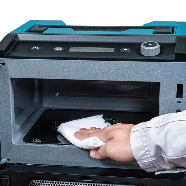 Makita Microwave Oven For Work Sites 40V Battery-Powered MW001GZ