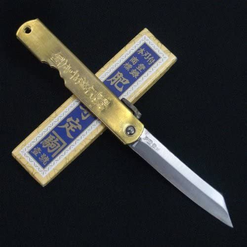 Higonokami Aogami Handmade Carbon Steel Japanese Pocket Knife 175mm
