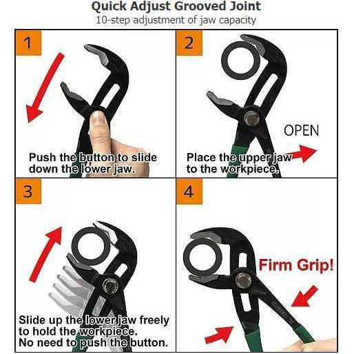 Engineer Slip Joint Pliers PZ-81-Daitool