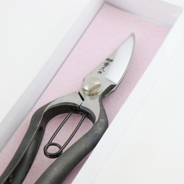Toyama Hamono Hidehisa Secateurs Hand Forged Carbon Steel Pruning Shears T-19