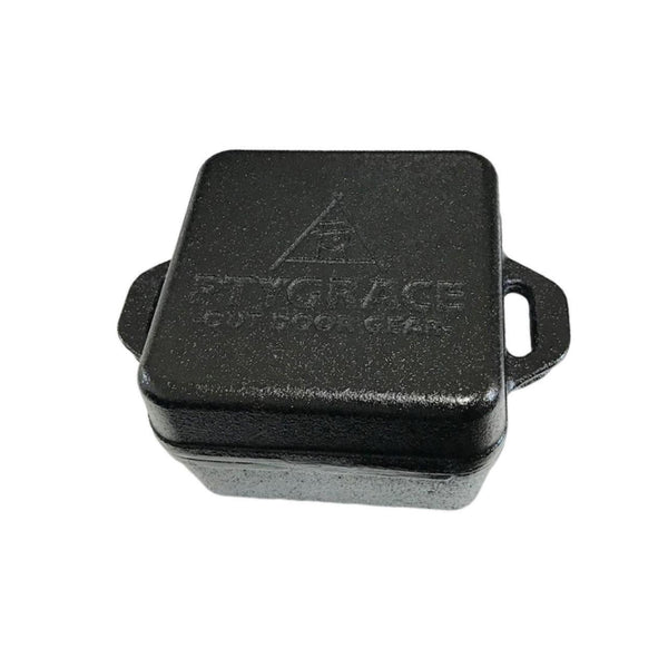 Ptygrace Cube Mini Dutch Oven Compact Cast Iron Cooker