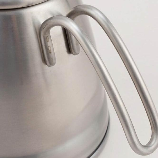 Ptygrace Durable Stainless Steel Outdoor Kettle For Camping 1.2L