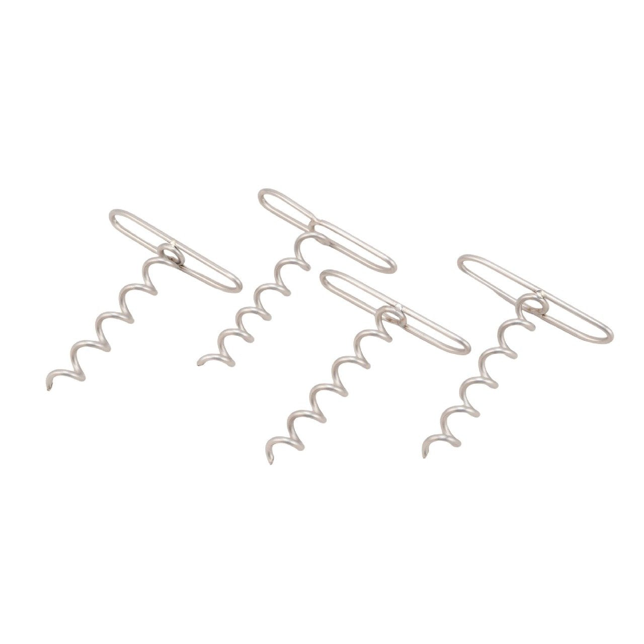 Ptygrace Mini Twisting Tent Pegs Easy Spiral Tent Stakes 4ct.-Daitool