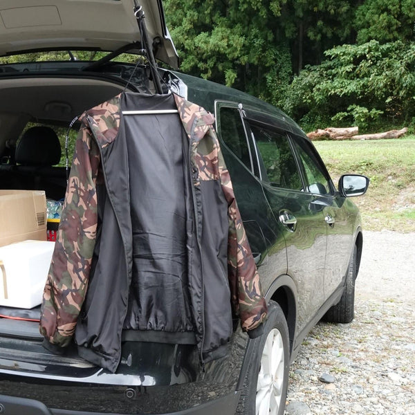 Ptygrace Portable Lightweight Aluminum Coat Hanger For Camping