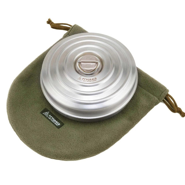 Ptygrace Steel Hot Water Bottle With Pouch Cover