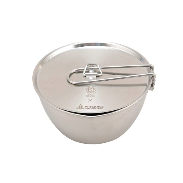 Ptygrace Versatile Camping Saucepan Compact Pan With Carry Bag 850ml