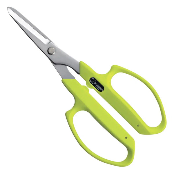 Saboten Floral & Garden Scissors Chrome-Plated Blades With Sharpener-Daitool