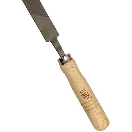 Tsubosan Wooden File Handle With Durable Metal Collar 110mm-Daitool