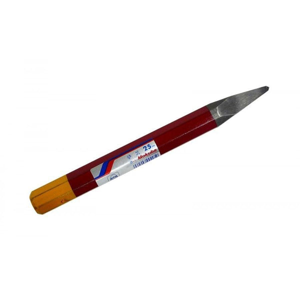 Mokuba Carbon Steel Diamond Point Chisel 10mm-32mm A-3