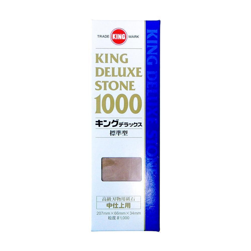 King Deluxe Whetstone Sharpening Stone 1000 Grit-Daitool