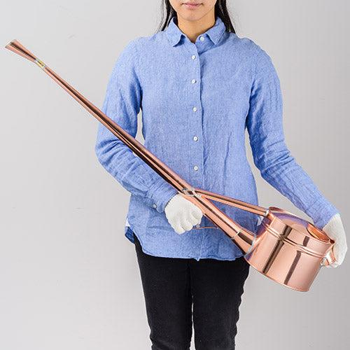 Negishi Long Neck Copper Watering Can (Bonsai Watering Can) 4L-Daitool